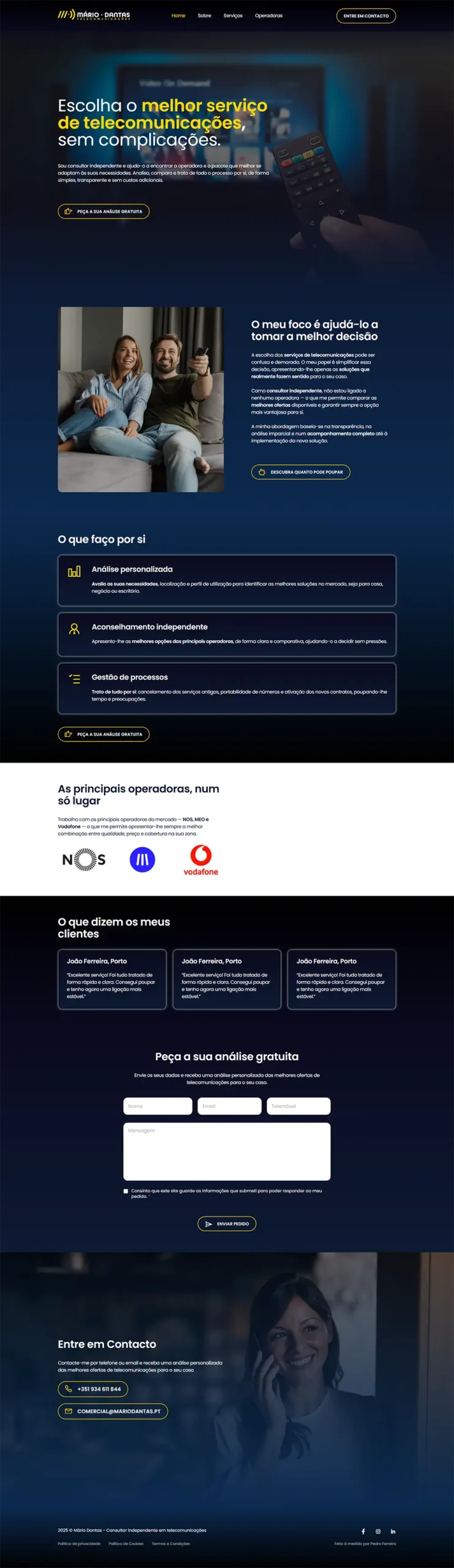 Mário Dantas - Website