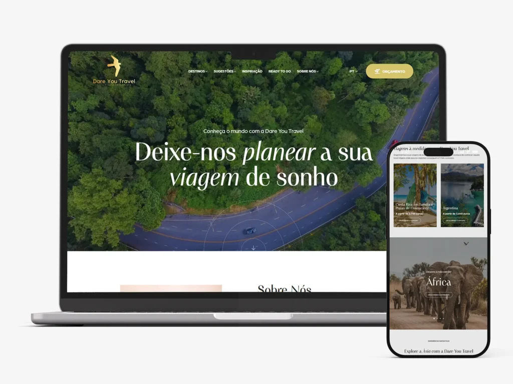 Agência Viagens: Dare You Travel
